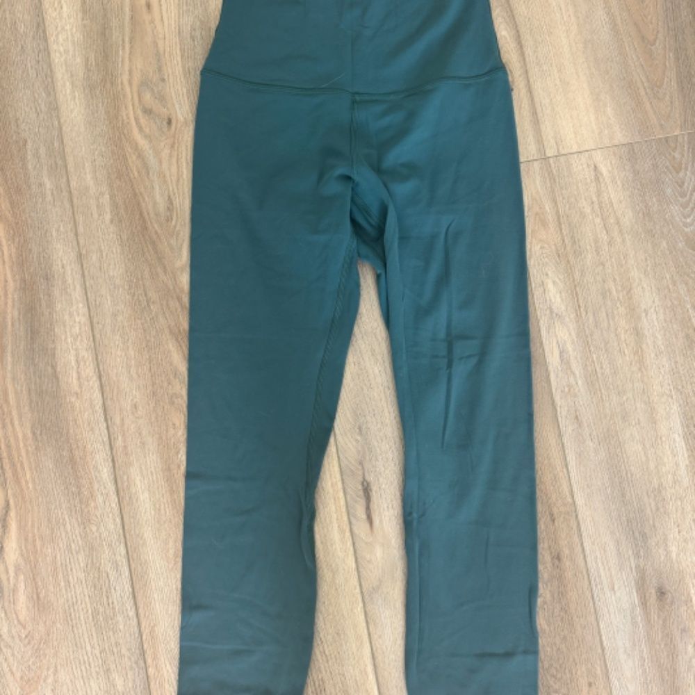 Lululemon Align tights Jasper Green size 4